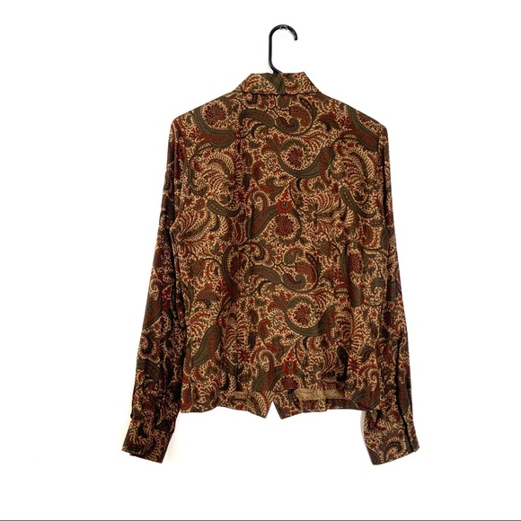 Vintage Pendleton 1990’s Paisley Skirt Set M 8 10 - Picture 3 of 7